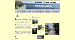 Desktop Screenshot of ekaviapartments.com